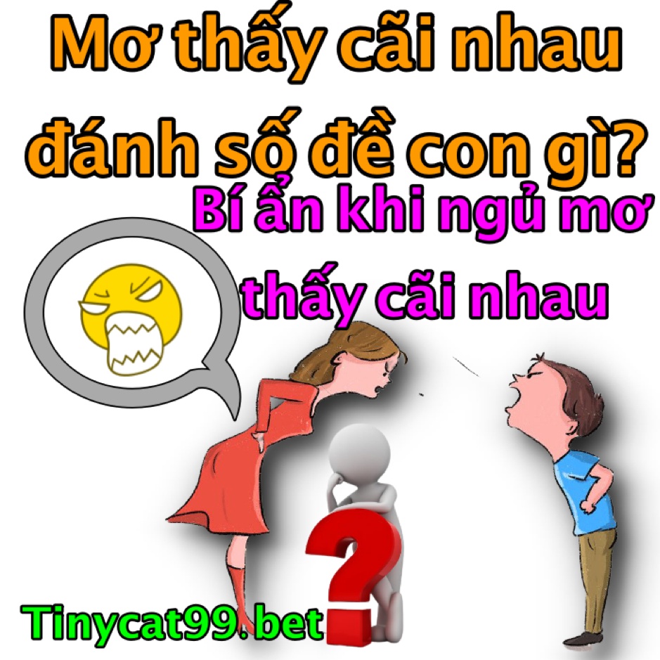 Nằm mơ thấy cãi nhau đánh đề con gì