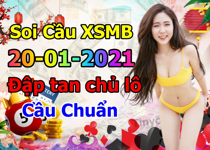 soi cầu xsmb 20-01-2021, soi cầu mb 20-01-2021, dự đoán xsmb 20-01-2021, btl mb 20-01-2021, dự đoán miền bắc 20-01-2021, chốt số mb 20-01-2021, soi cau mien bac 20 01 2021