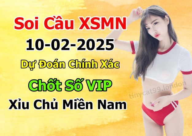 soi cầu xsmn 10-02-2025, soi cầu mn 10/02/2025, dự đoán xsmn 10-02-2025, btl mn 10 02 2025, dự đoán miền nam 10/02/2025, chốt số mn 10-02-2025, soi cau mien nam 10-02-2025