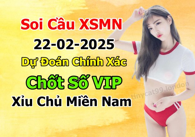 soi cầu xsmn 22-02-2025, soi cầu mn 22-02-2025, dự đoán xsmn 22-2025, btl mn 22-02-2025, dự đoán miền nam 22-02-2025, chốt số mn 22-02-2025, soi cau mien nam 22-02-2025